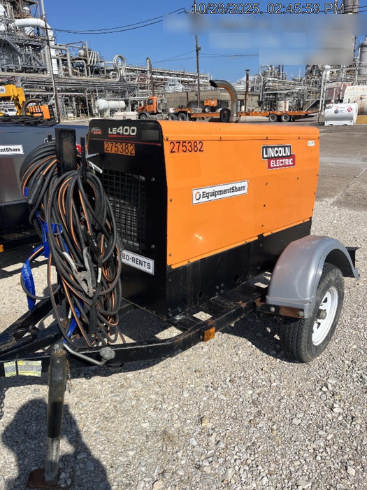 2022 Lincoln Electric LE400 Kubota V1505, Trlr, Cable Rack, Light Kit, ES Decals, T3