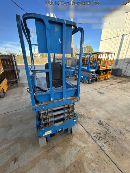 2019 Genie GS-1930 Fixed Rails with Chain Entry