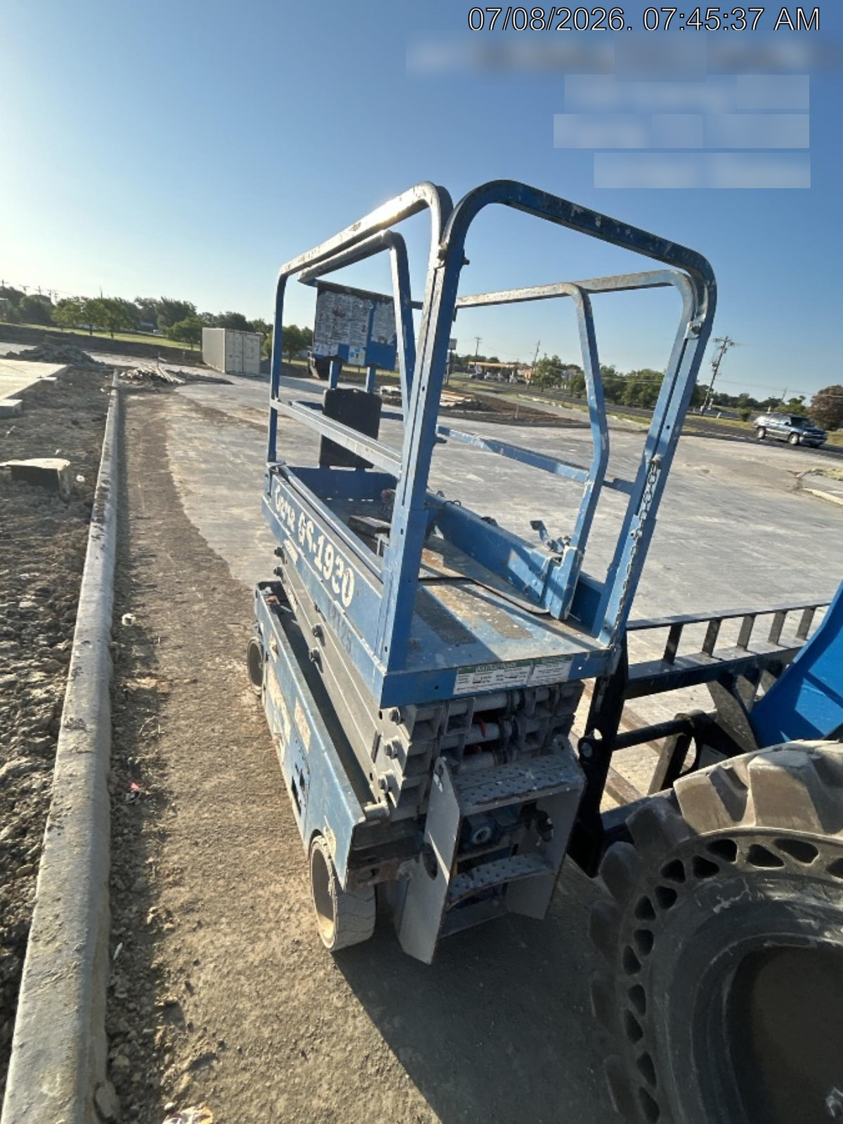 2018 Genie GS-1930 Genie GS-1930 w/Fixed Rail, Chain Entry