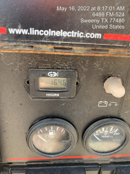 2021 Lincoln Electric Vantage 322 Vantage 322 Ready Pak 3 w/ Decals, ORANGE (includes trailer, cable rack, fender light kit) NO Telematics