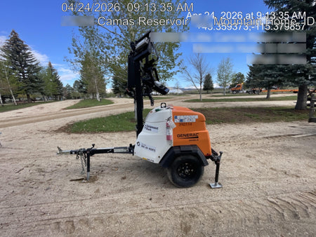 2024 Generac MLT2 Diesel, Flex Switch 120V Input, Powerzone Controller, 
(4) 320W LED Lights, 4kW Generator, 39.9 Gal Fuel Tank, 2" Ball, T3