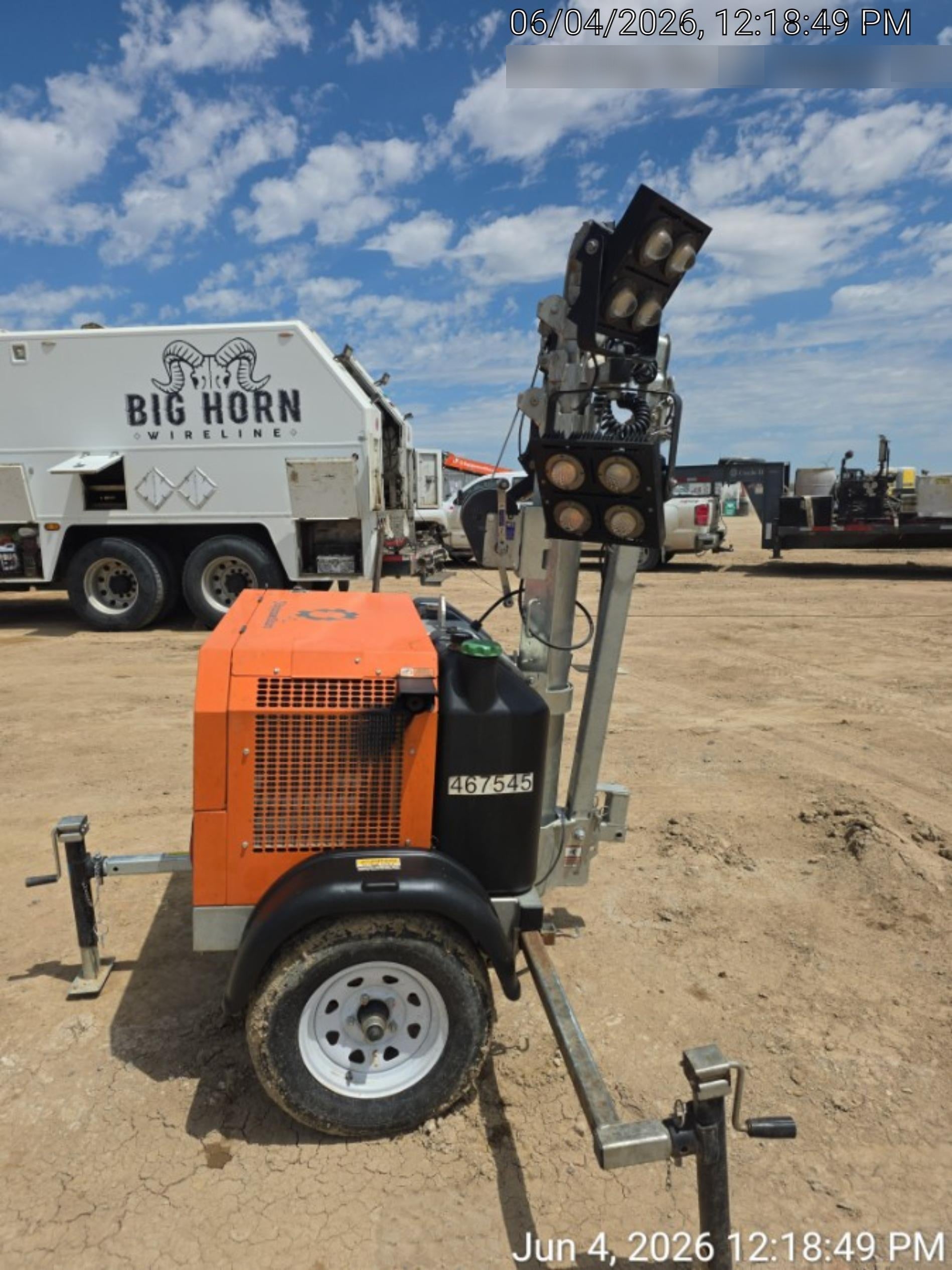 2024 Wanco WLTT-4MM4K Diesel, Deep Sea Controller, Shore Power Plug, Auto Start, (4) 350W LED Floodlights, 4kW Generator, 60 Gal Fuel Tank, 2" Ball, T3