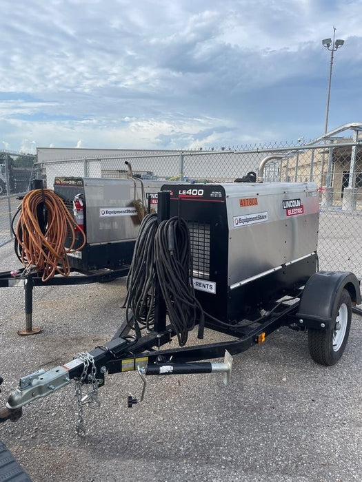 2024 Lincoln Electric LE400 Kubota V1505, Trlr, Cable Rack, Light Kit, ES Decals, T3