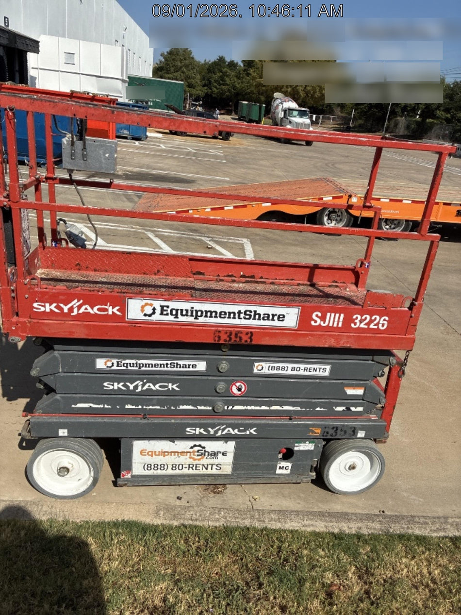 2017 Skyjack SJIII-3226 Skyjack SJ3226, Trojan Battery Set, Extended Warranty 5yr/5k hr