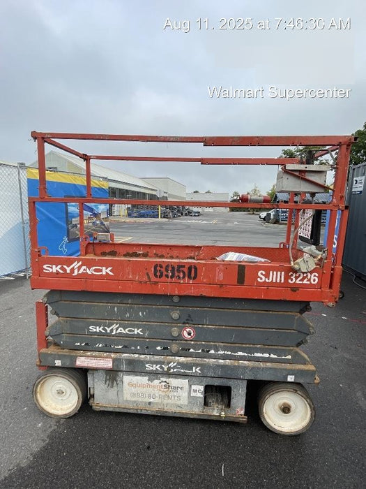 2018 Skyjack SJIII-3226 Skyjack SJIII3226 Scissor Lift w/Trojan Batteries