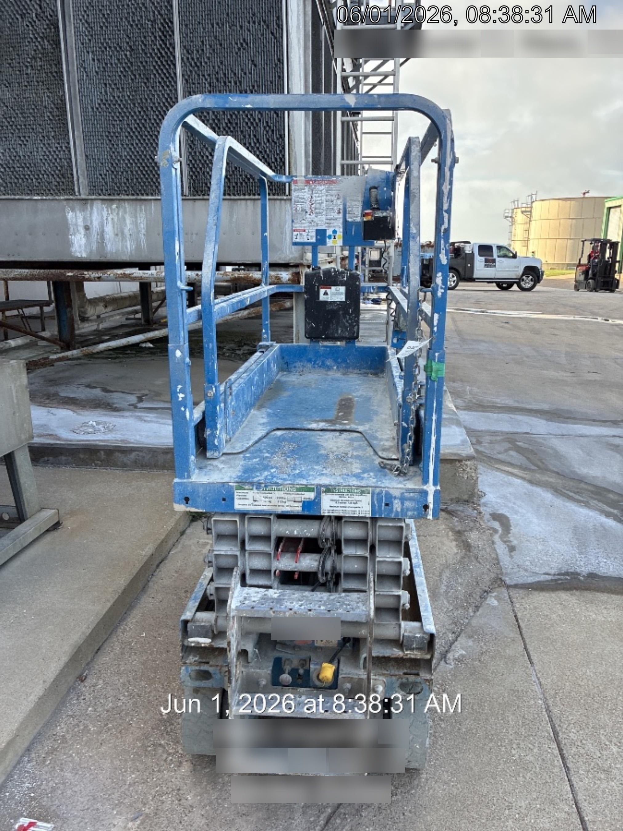 2019 Genie GS-1930 Fixed rails with chain Entry
