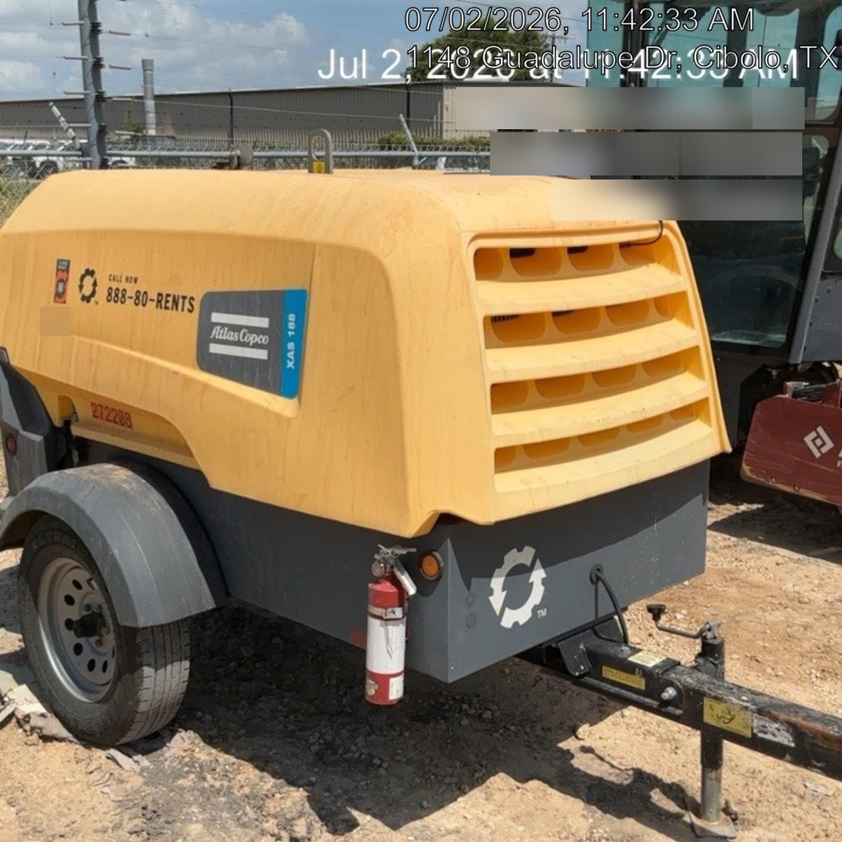 2022 ATLAS COPCO XAS188 CWK