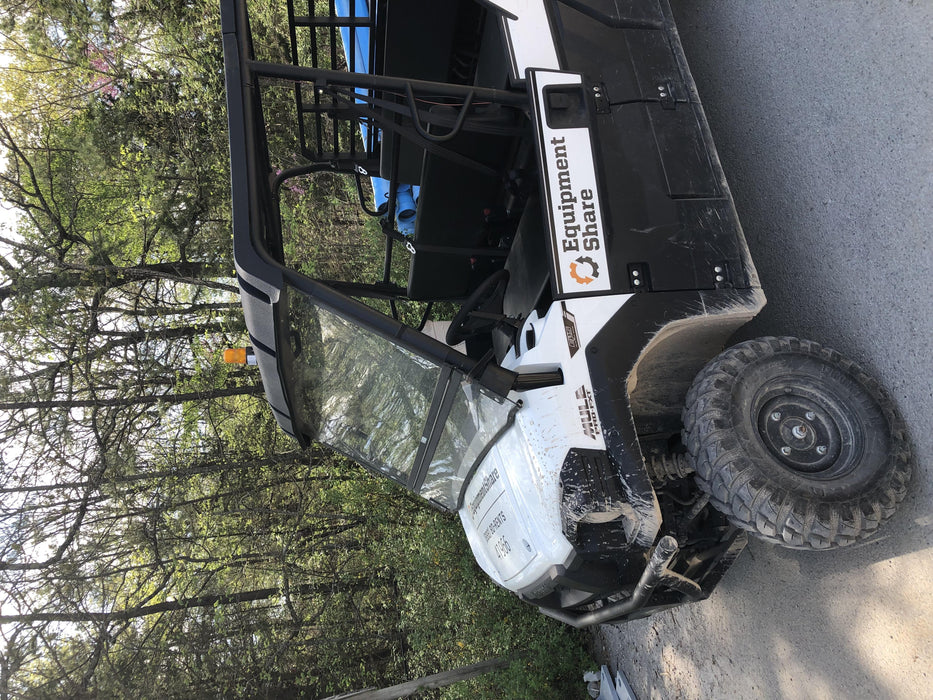 2019 Kawasaki Mule PRO-FXT Standard Options, Backup Alarm, Beacon, Plastic Hard Top, Poly Windshield, Horn Kit