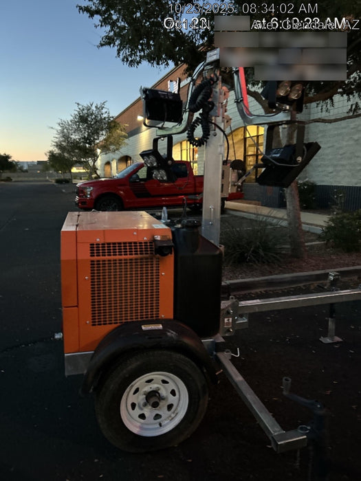 2024 Wanco WLTT-4MM4K Diesel, Deep Sea Controller, Shore Power Plug, Auto Start, (4) 350W LED Floodlights, 4kW Generator, 60 Gal Fuel Tank, 2" Ball, T3