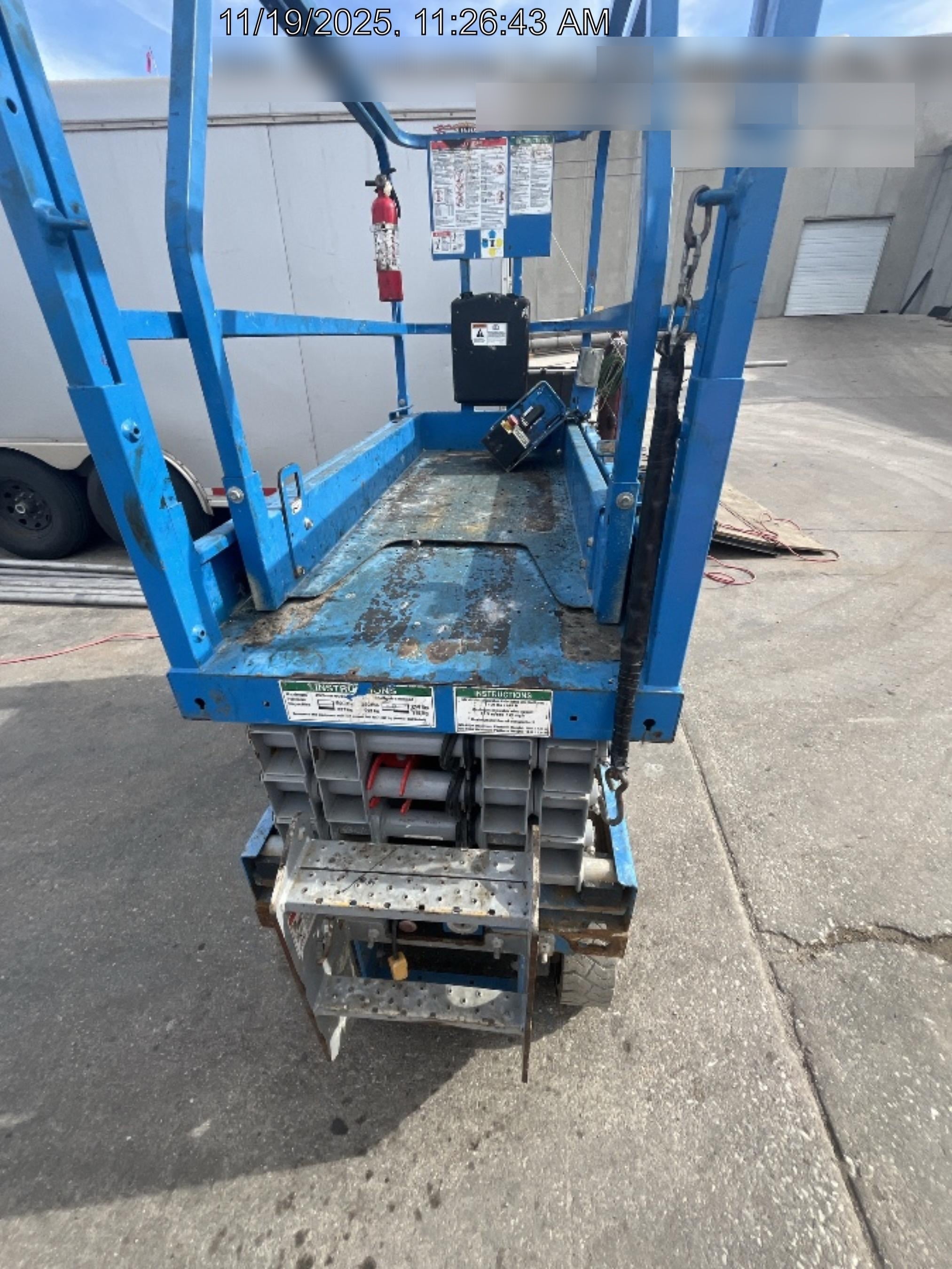 2020 Genie GS-1930 Fixed rails with chain entry gate - Pre A92.20