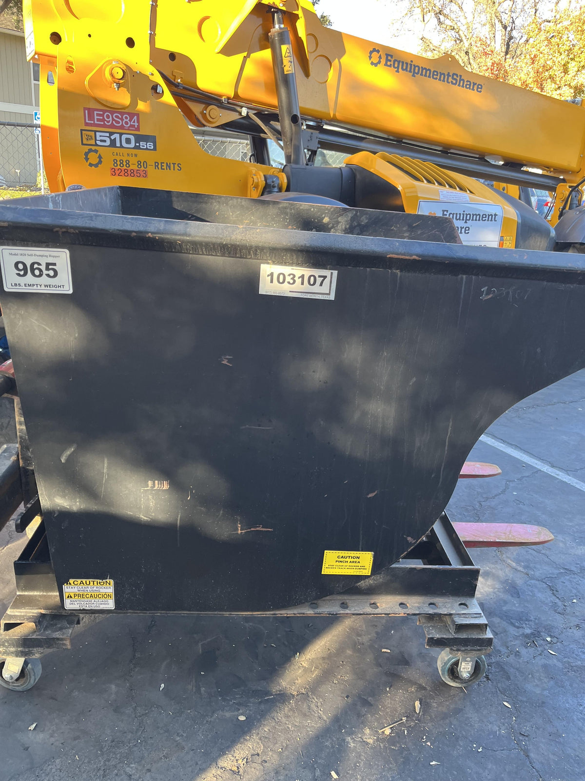 2020 STAR INDUSTRIES M-1820 - Self-Dump Hopper