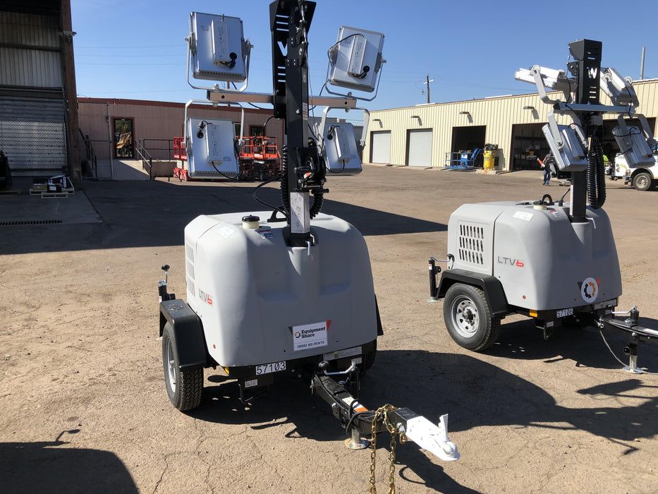 2019 Wacker Neuson LTV6K-LED Standard LED Towable Light Tower w/None