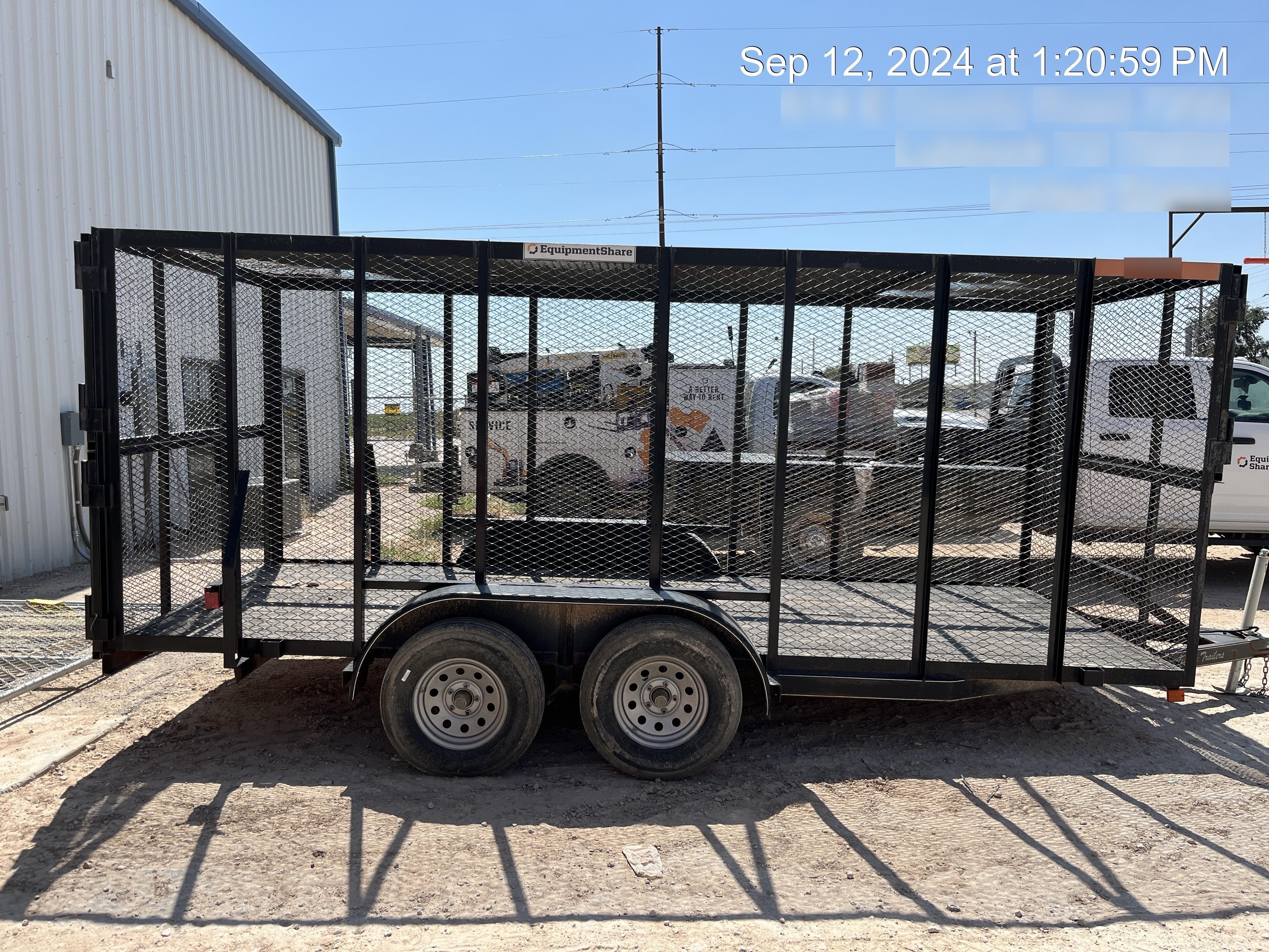 2019 CENTEX Trash Trailer