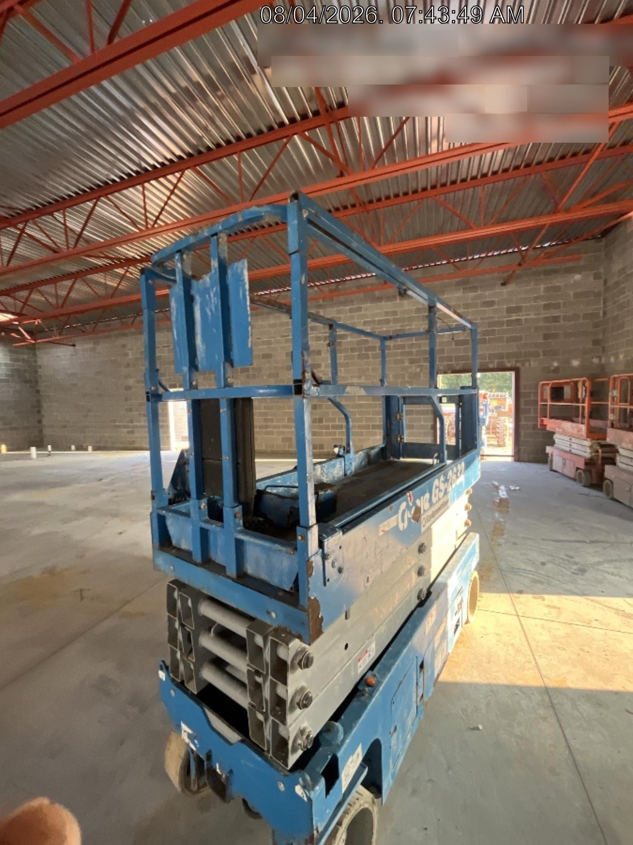 2018 Genie GS-2632 Genie GS-2632 w/Fixed Rail, Chain Entry
