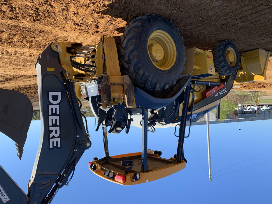 2020 John Deere 310LEP Canopy, 4WD, Standard Stick, Pilot Controls, 2 Way Hydraulics, TAG Manual QC