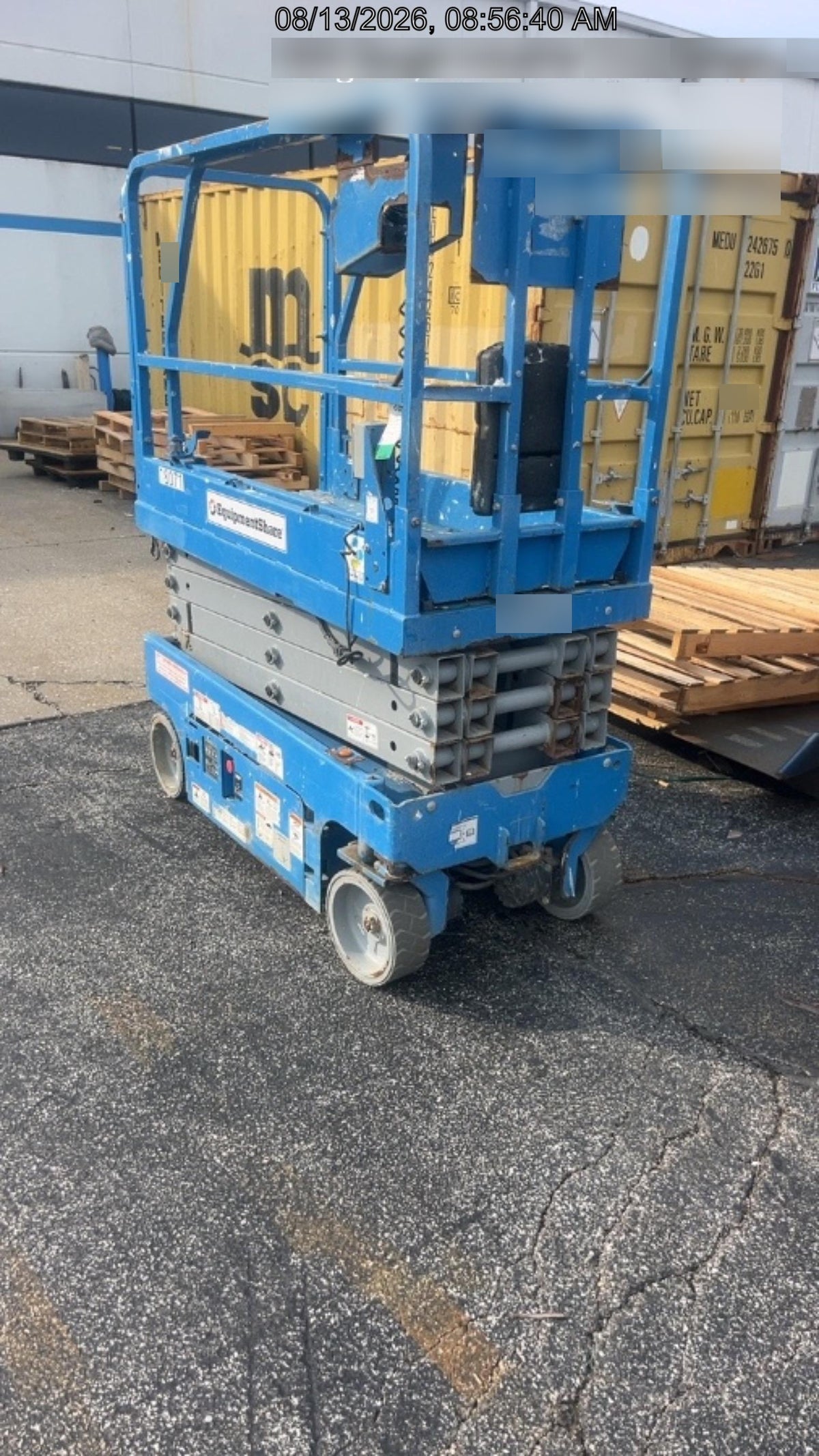 2018 Genie GS-1930 Genie GS-1930 w/Fixed Rail, Chain Entry