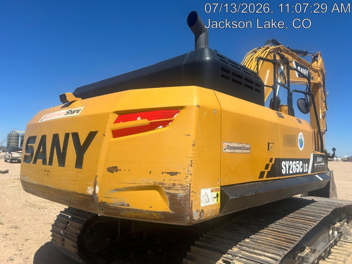 2018 SANY SY265C LC