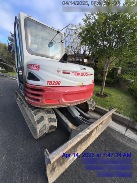 2022 TAKEUCHI TB290-CR