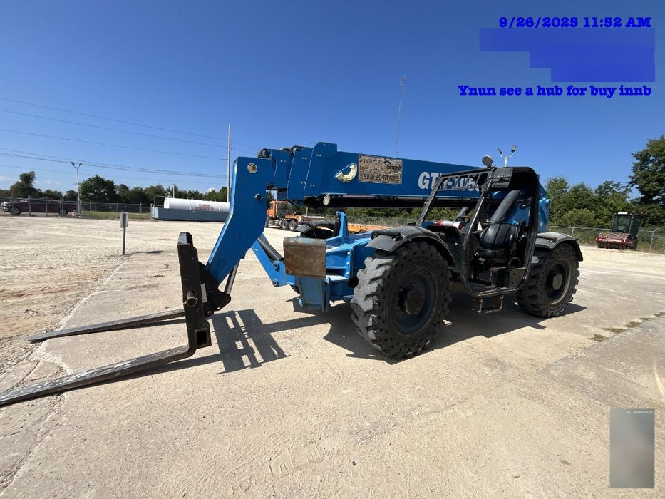 2017 Genie GTH-1056 Genie GTH1056, Solid Tires, 60" carriage, Light Kit, Open ROPS