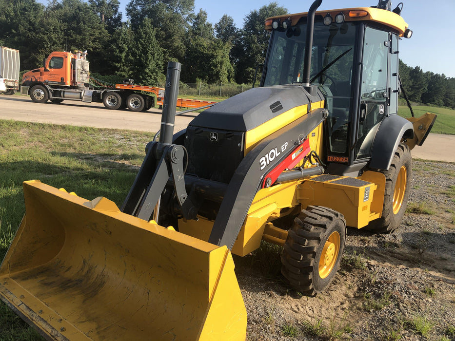 2020 John Deere 310LEP Cab/Heat/Air, 4WD, Standard Stick, Pilot Controls, 2 Way Hydraulics, TAG Manual QC