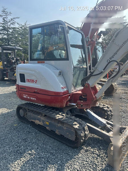2025 TAKEUCHI TB235-2CR