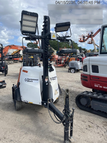 2023 Generac MLT2 Diesel, Flex Switch 120V Input, Powerzone Controller, 
(4) 320W LED Lights, 4kW Generator, 39.9 Gal Fuel Tank, 2" Ball, T3