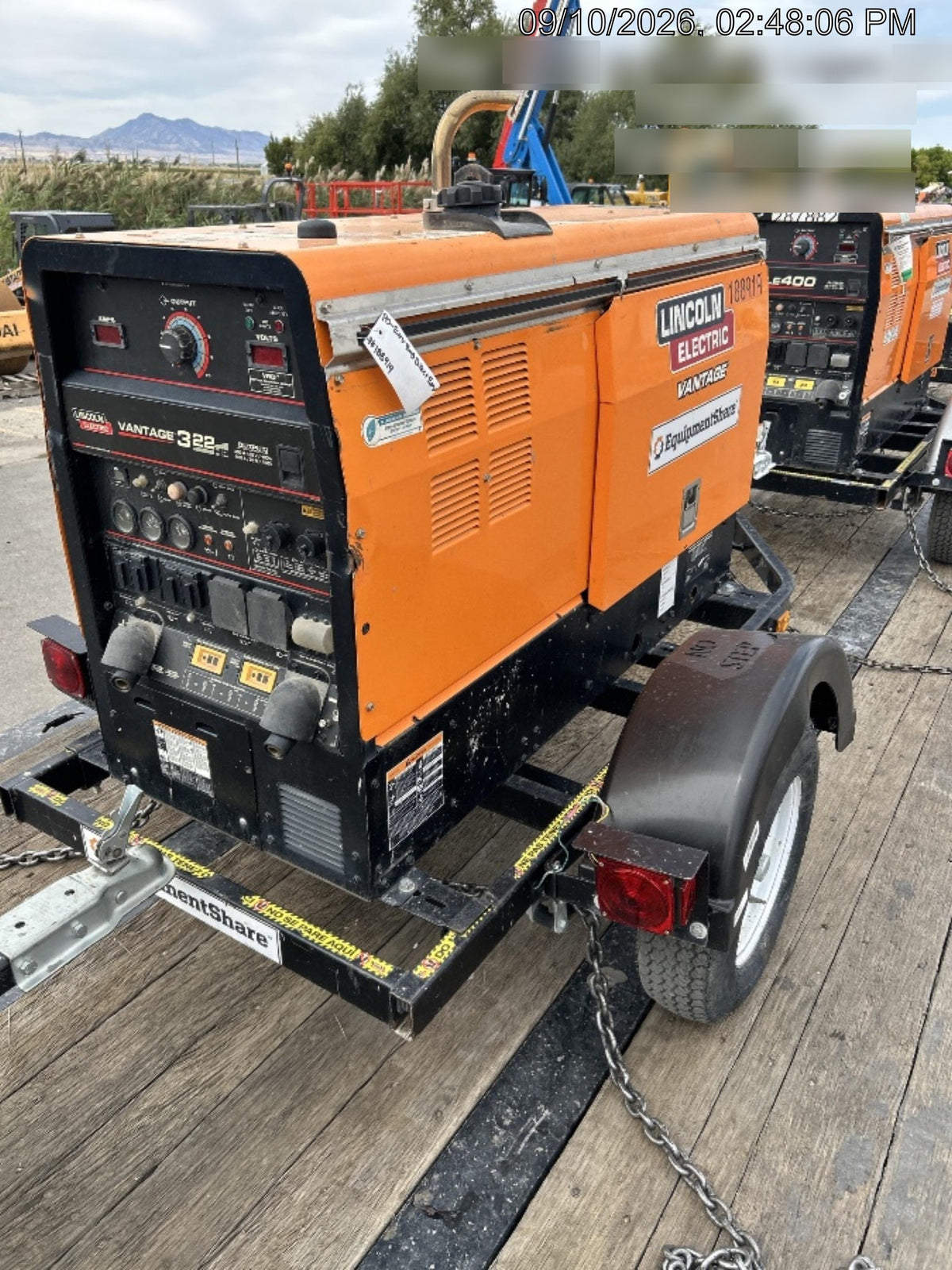 2021 Lincoln Electric Vantage 322 VANTAGE 322 READY-PAK 3