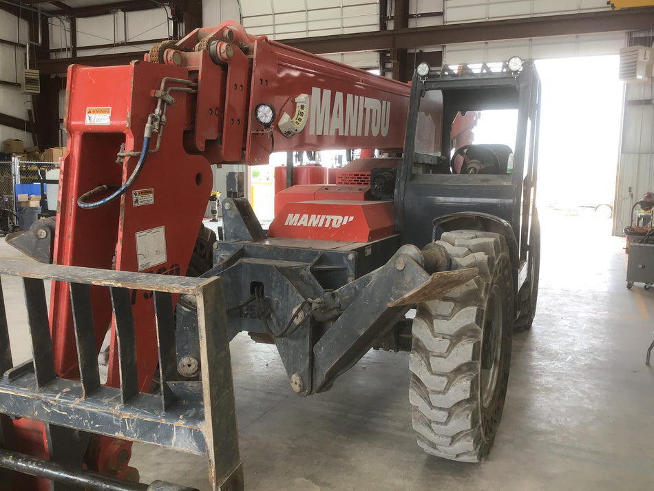 2019 Manitou MTA10055 Manitou MTA10055 - 120 HP T4, Canopy, Worklights/Strobe, Beacon, 66" Carriage, 60" Forks, Solid Tires, Lift Hook, Aux Hydraulics