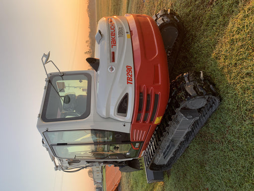 2020 Takeuchi TB290C Cab/Heat/Air, Rubber Tracks, Manual TAG QC