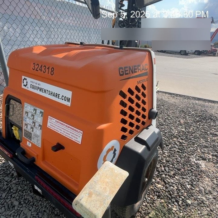 2023 Generac MLT2 Diesel, Flex Switch 120V Input, Powerzone Controller, (4) 320W LED Lights, 4kW Generator, 39.9 Gal Fuel Tank, 2" Ball, T3