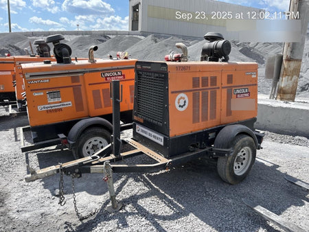 2021 Lincoln Electric Vantage 549X Ready Pak 3, ORANGE (includes trailer, cable rack, fender light kit)