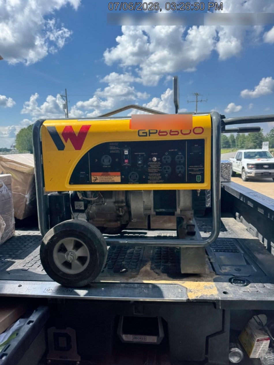 2020 WACKER NEUSON GP6600A