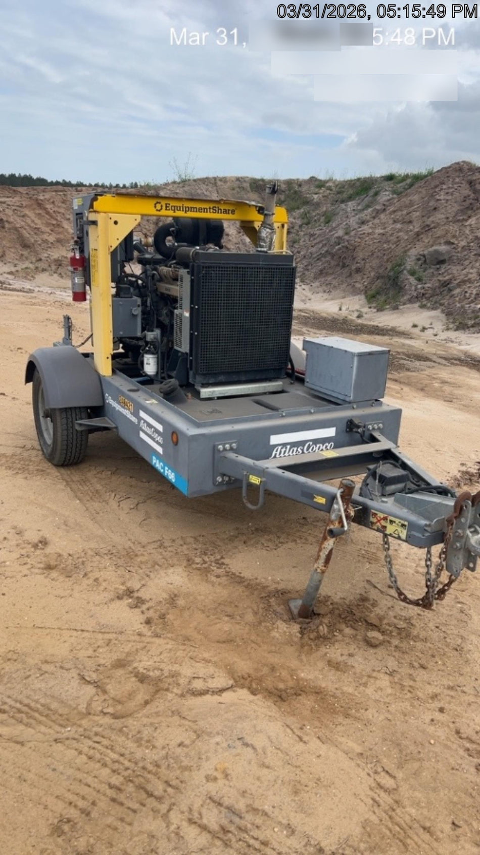 2022 ATLAS COPCO PAC F66 KD