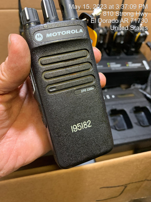 2021 MOTOROLA XPR3300E