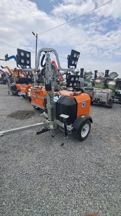 2024 Wanco WLTT-4MM4K Diesel, Deep Sea Controller, Shore Power Plug, Auto Start, (4) 350W LED Floodlights, 4kW Generator, 60 Gal Fuel Tank, 2" Ball, T3