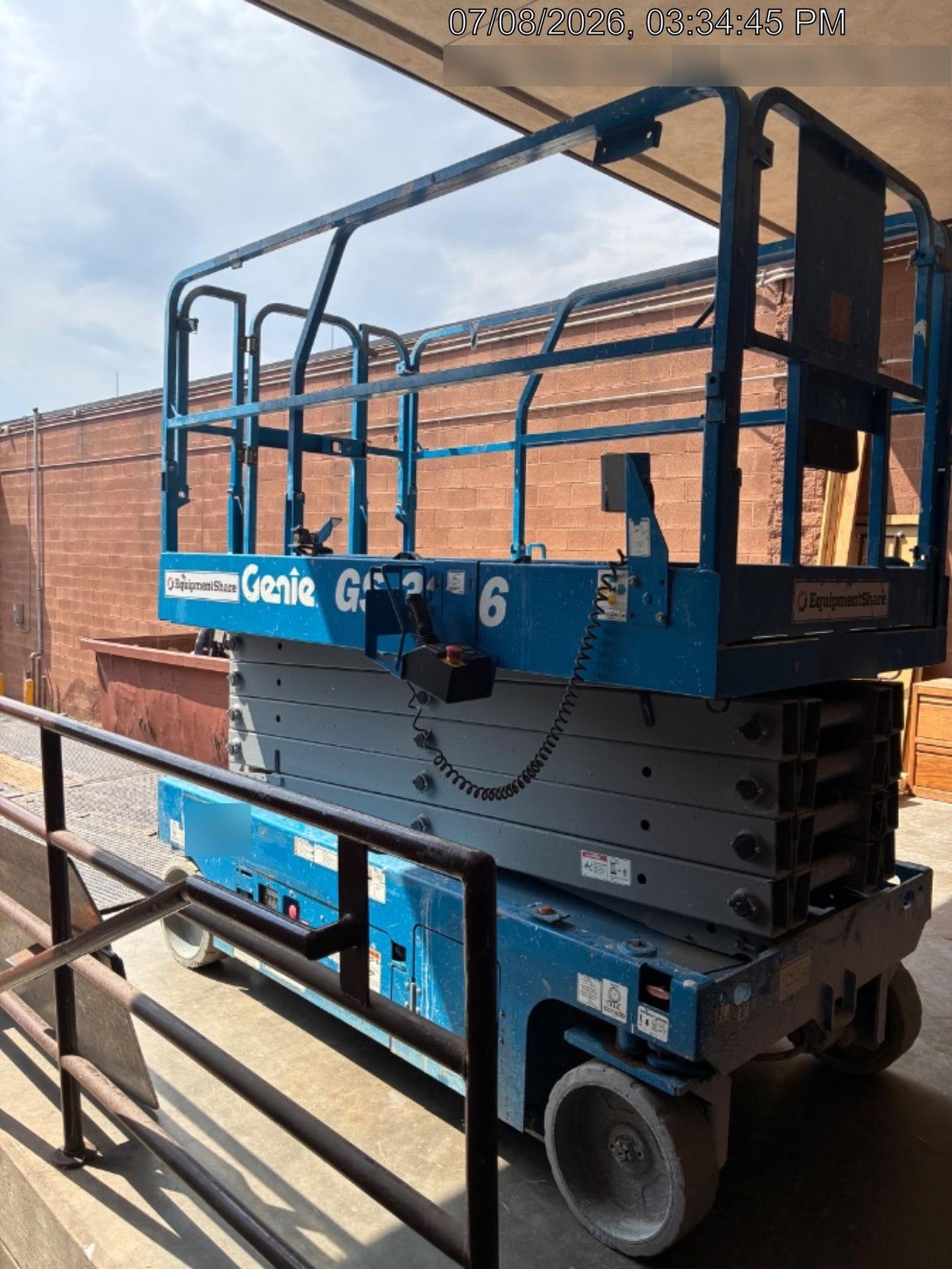 2018 Genie GS-3246 Genie GS-3246 w/Folding rails, Full height swing gate