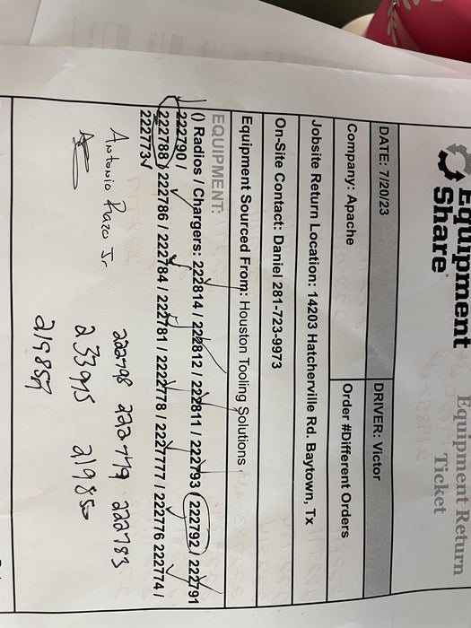 2022 MOTOROLA XPR3300E