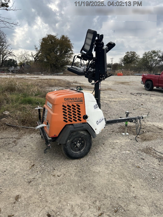 2024 Generac MLT2 Diesel, Flex Switch 120V Input, Powerzone Controller, 
(4) 320W LED Lights, 4kW Generator, 39.9 Gal Fuel Tank, 2" Ball, T3