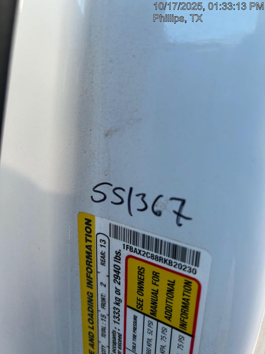 2024 FORD Transit 350 Rental