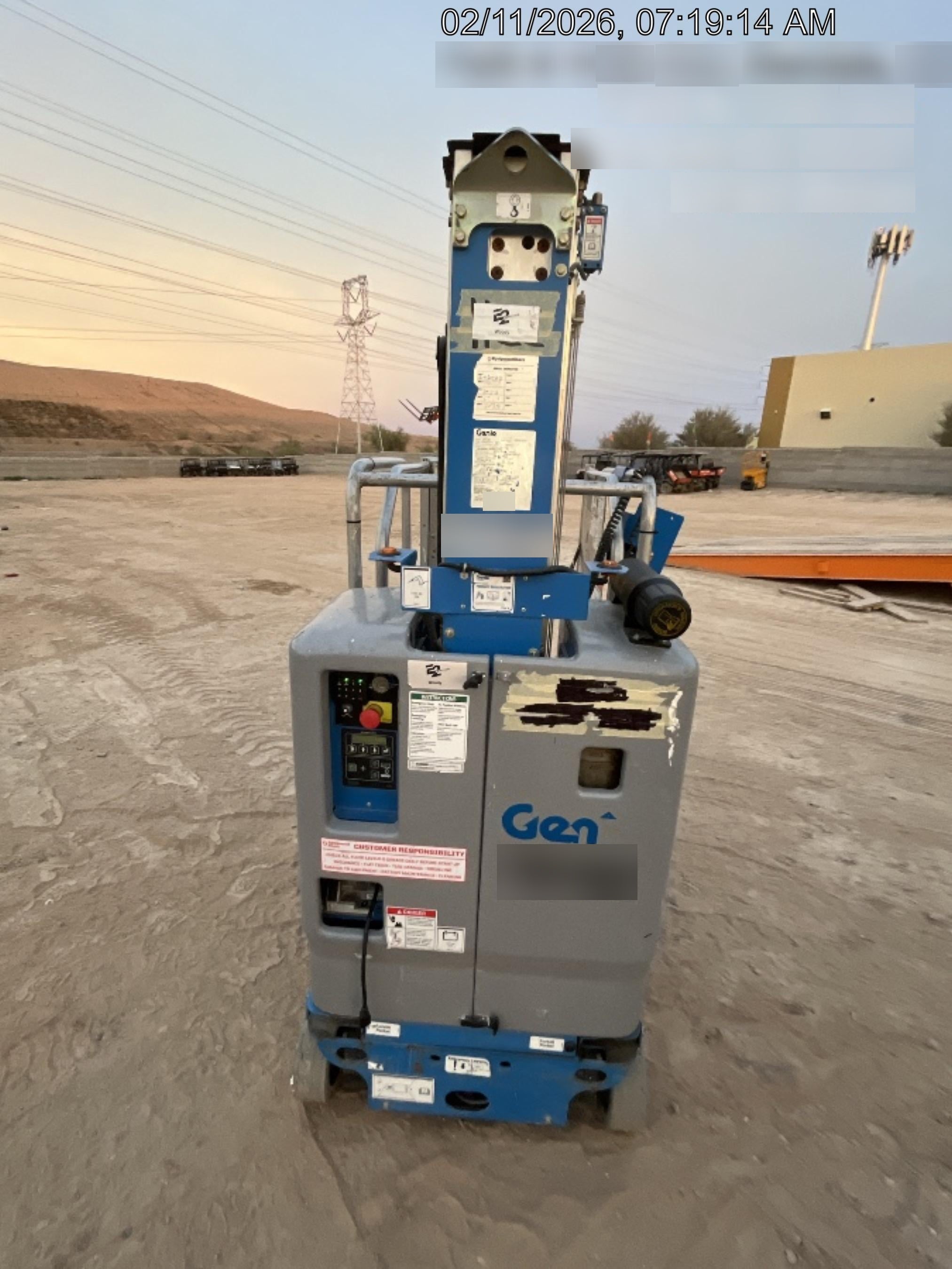 2018 GENIE GR-20