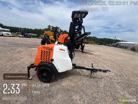 2024 Generac MLT6SKDS-STD4 ELEC WINCH Diesel, Electric Winch Mast, Powerzone Controller, (4) 320W LED Lights, 4kW Generator, 39.9 Gal Fuel Tank, 2" Ball, T3