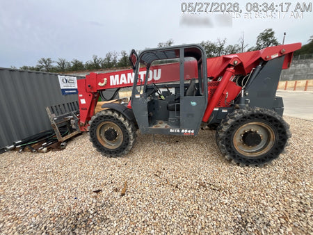 2019 Manitou MTA8044 MTA 8044 - 74 HP T4, Canopy, Worklights/Strobe, Beacon, 66" Carriage, 48" Forks, Solid Tires, Lift Hook, Aux Hydraulics