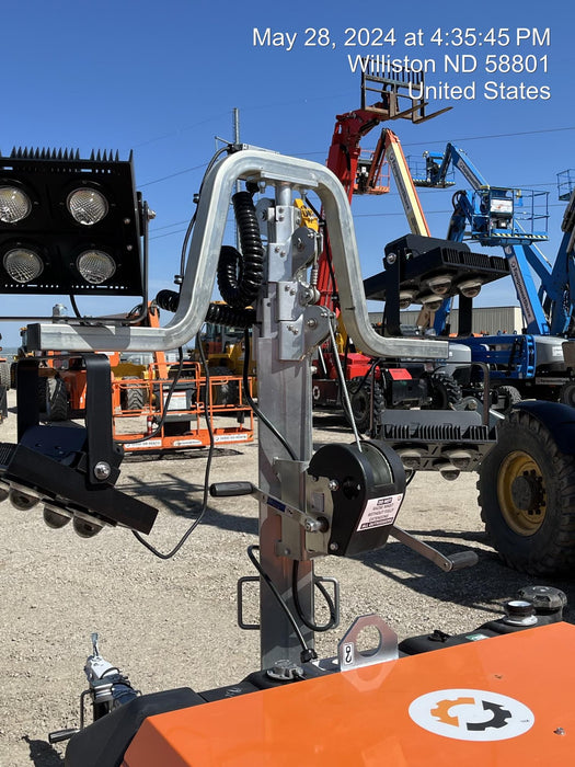 2024 Wanco WLTT-4MM4K Diesel, Deep Sea Controller, Shore Power Plug, Auto Start, (4) 350W LED Floodlights, 4kW Generator, 60 Gal Fuel Tank, 2" Ball, T3