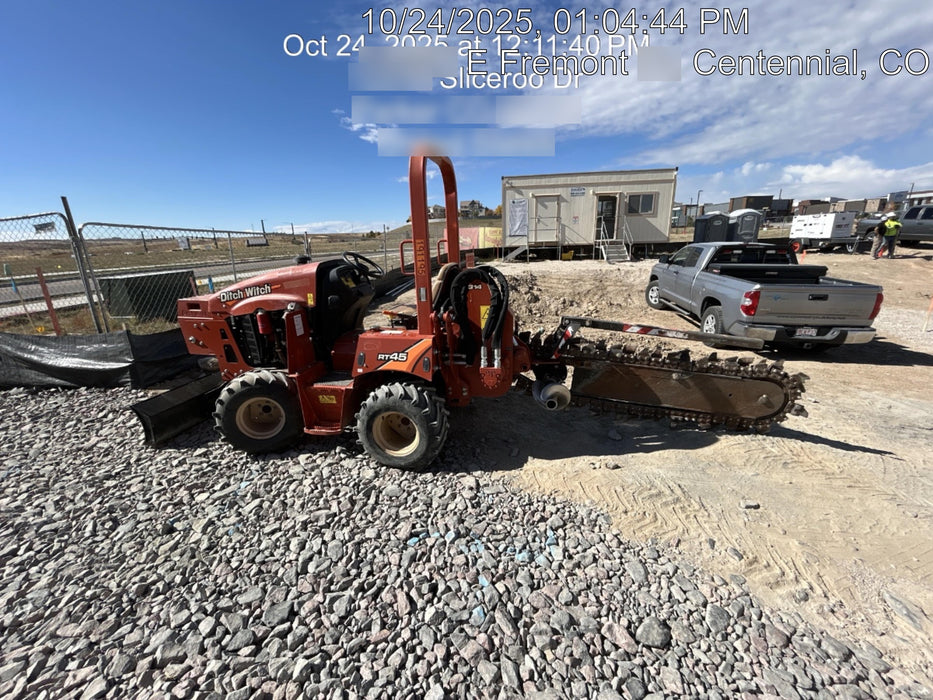 2022 DITCH WITCH RT45A