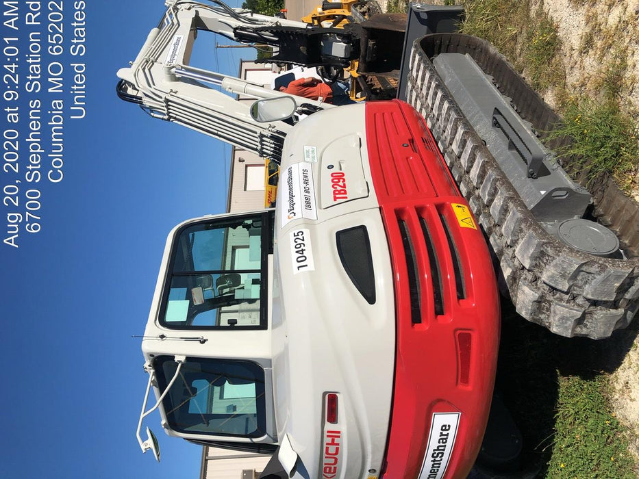 2020 TAKEUCHI TB290C