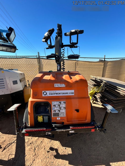 2024 Generac MLT2 Diesel, Flex Switch 120V Input, Powerzone Controller, 
(4) 320W LED Lights, 4kW Generator, 39.9 Gal Fuel Tank, 2" Ball, T3