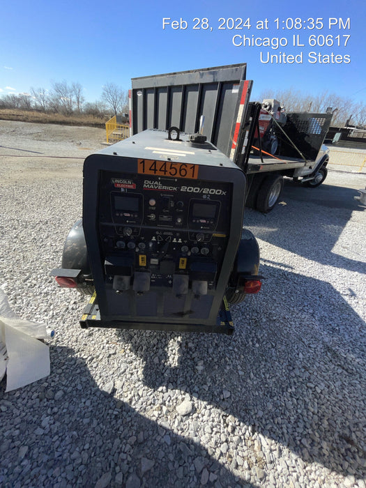 2021 Lincoln Electric Dual Maverick 200/200X Ready Pak 3 (includes trailer, cable rack, fender light kit)