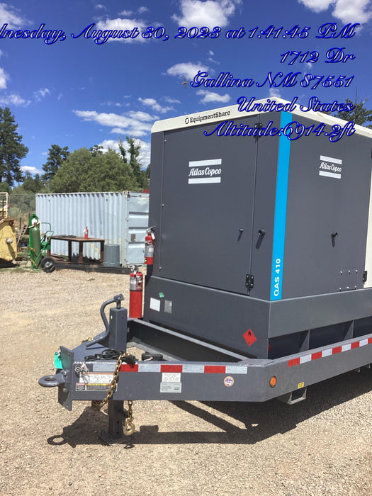 2023 ATLAS COPCO QAS 410