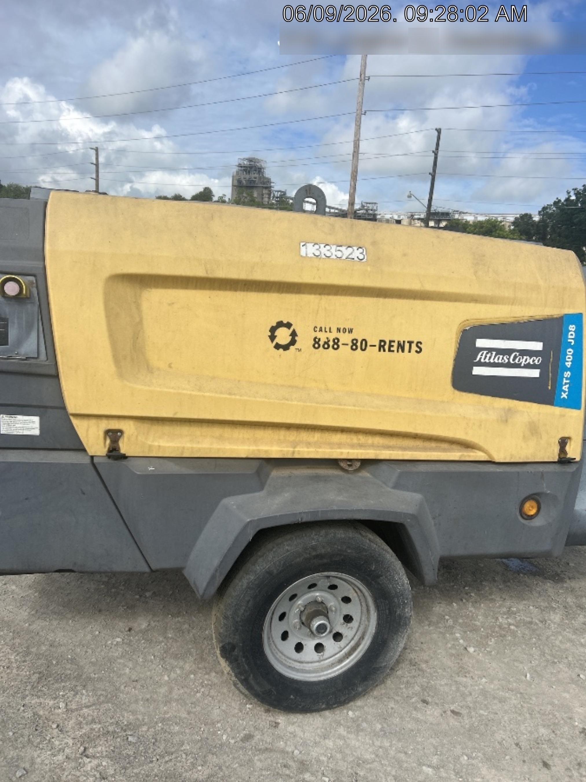 2020 ATLAS COPCO XATS 400 PFF