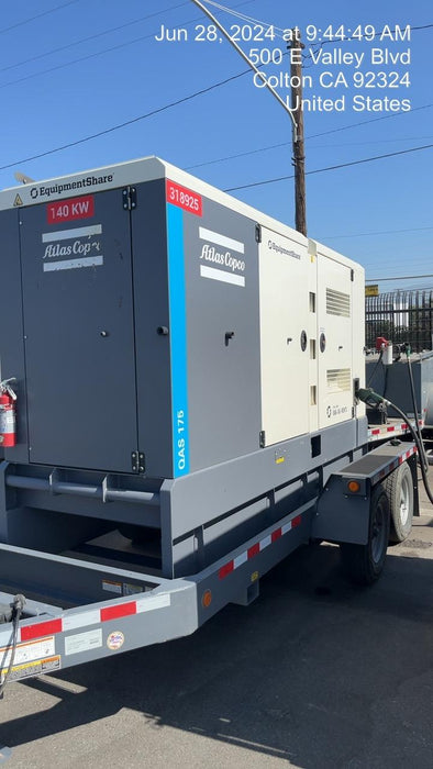 2023 ATLAS COPCO QAS 175